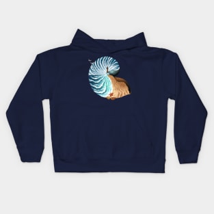 Nautilus beach Kids Hoodie